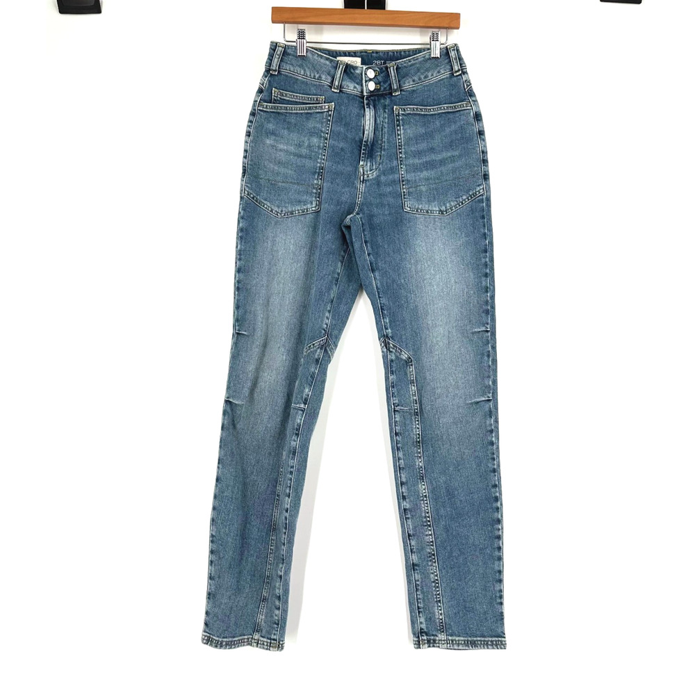 Anthropologie Pilcro Utility Jeans Surplus‎ Gorpcore Carpenter Women's 28 Tall